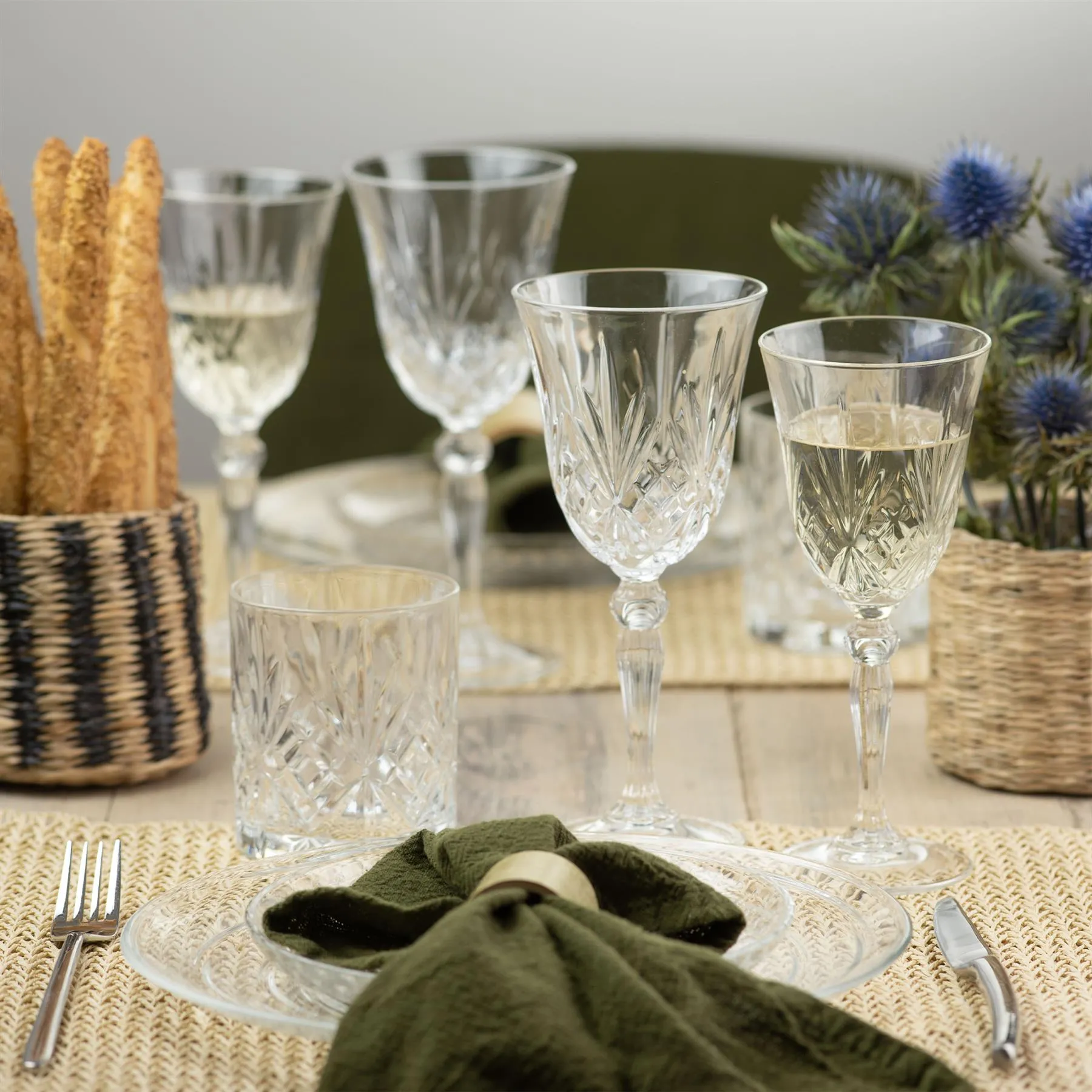 210ml Melodia White Wine Glasses - Pack of 6 - By RCR Crystal