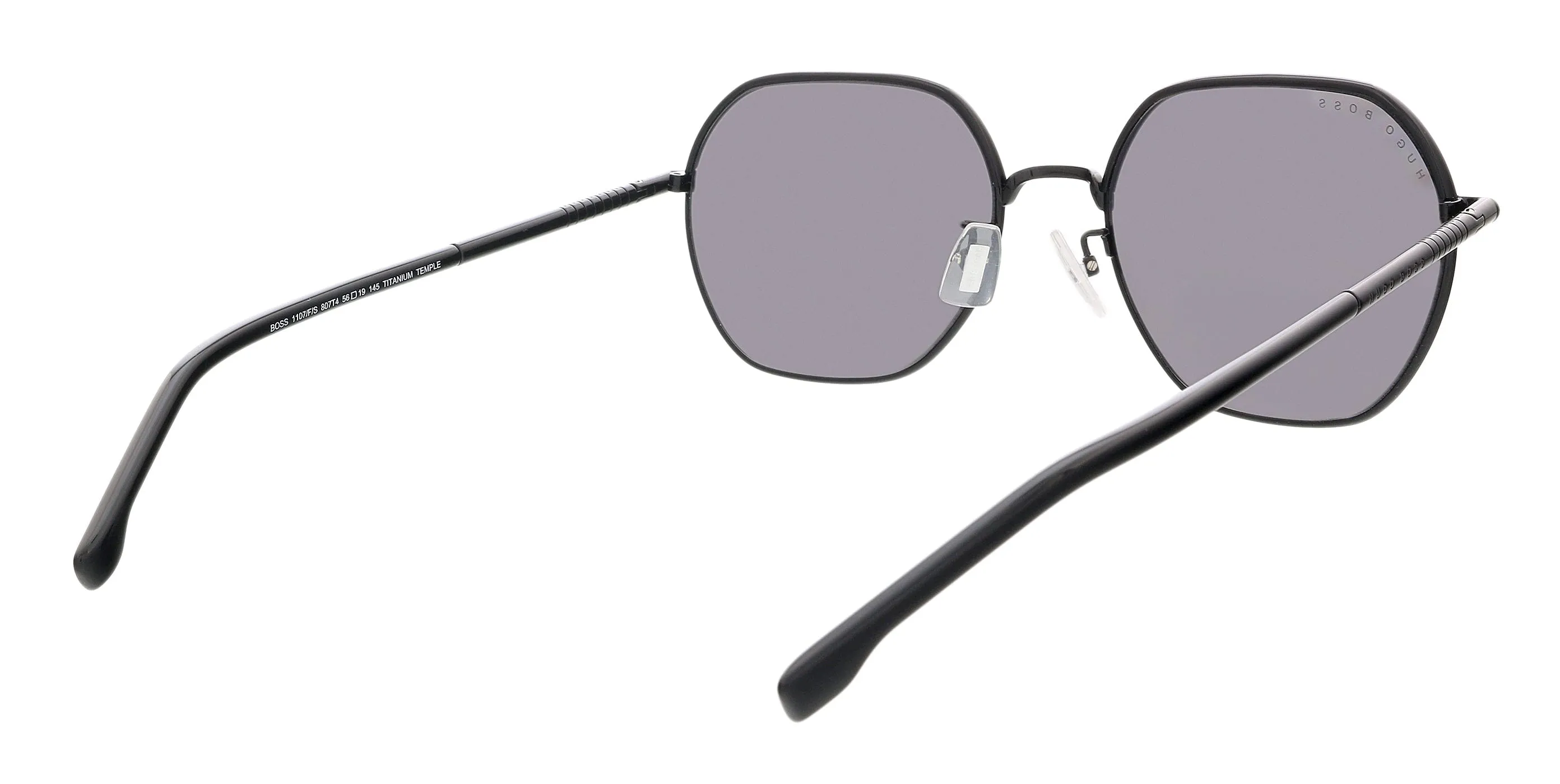 BOSS B1107FS 0807 Black Square Sunglasses