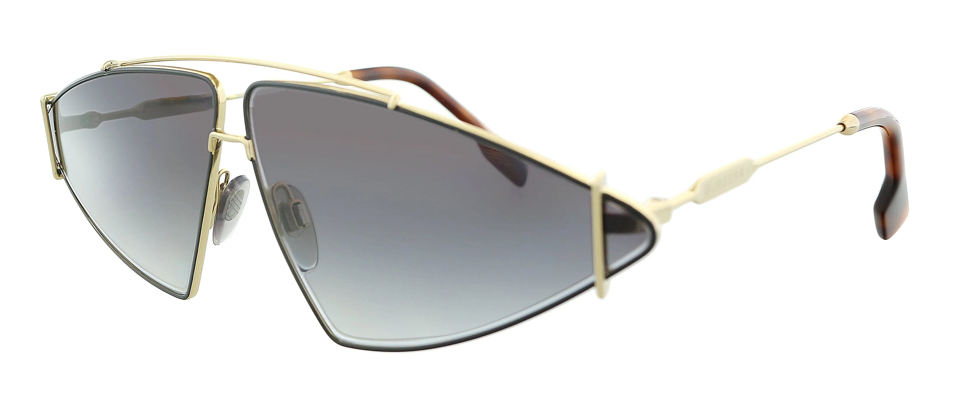 Burberry 0BE3111 10178G Black  Cateye  Sunglasses