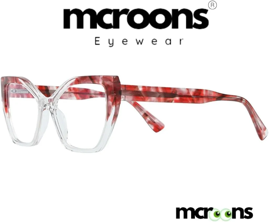 Customized Cat Eye Reading Glasses for Women | Prescription Glasses with Clear Lens | Fashionable Eyeglasses