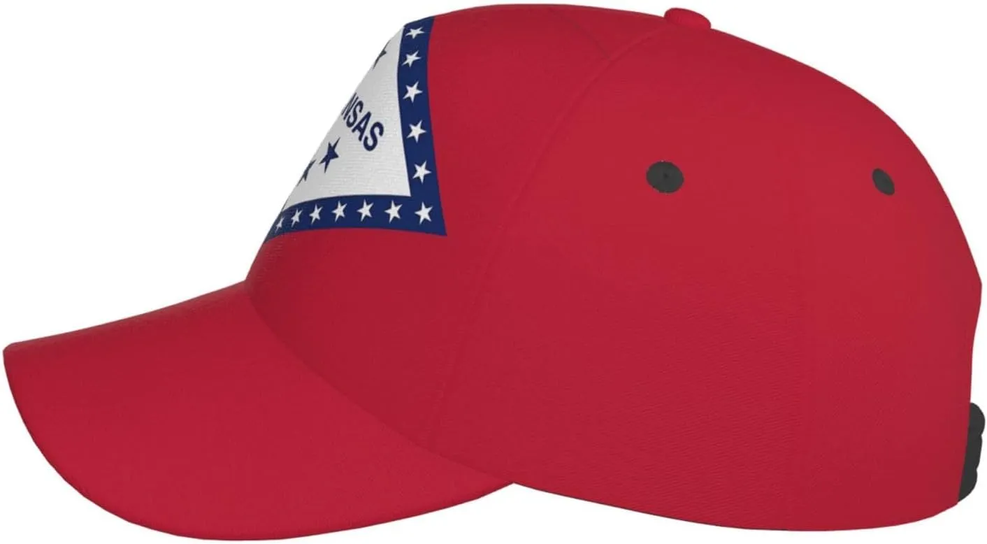 Cute Funny State Flag Trucker Hat for Men Women Retro Adjustable Snapback Baseball Hat Flag Cap