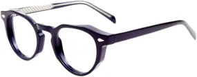 Eyeglasses Frames Glasses Vintage Acetate Round Spring Hinges Glass Unisex for Men Women