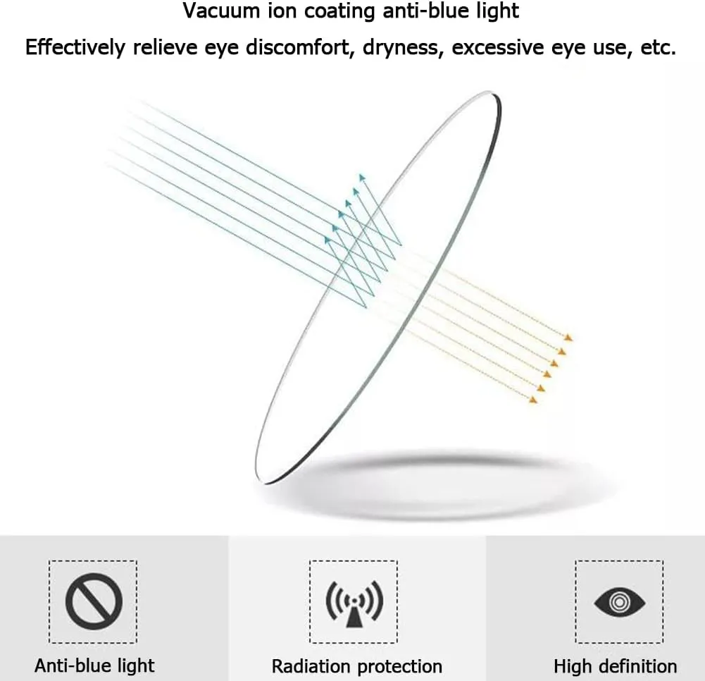 Fashion Reading Glasses Blue Light Blocking,Computer Readers for Men Women with Sturdy Spring Hinges,Anti Glare UV Filter