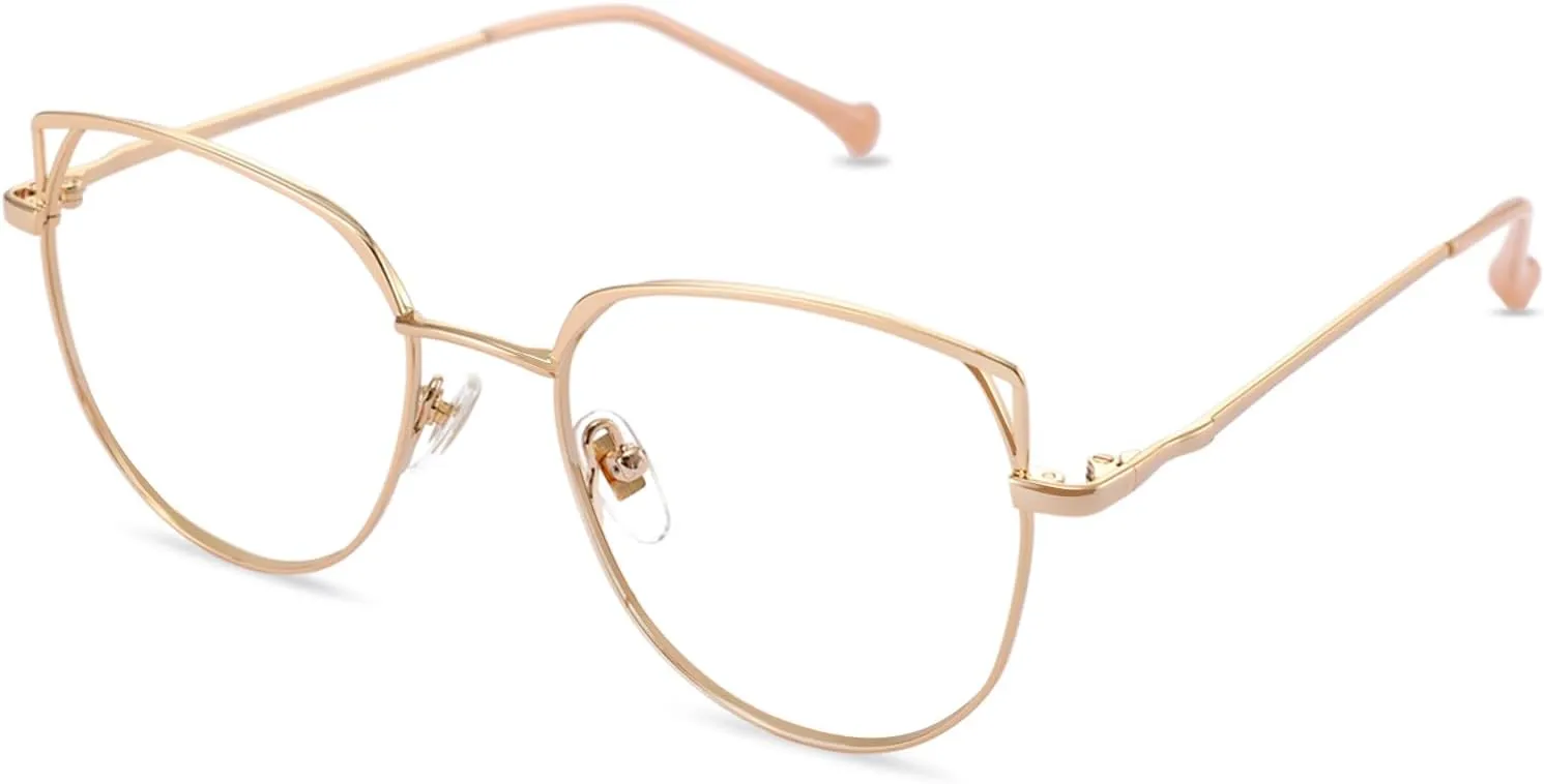 Firmoo Women Cat Eye Reading Glasses 0.75, Stylish Cateye Computer Reading Glasses 1.56 Index Resin Lens Eyewear