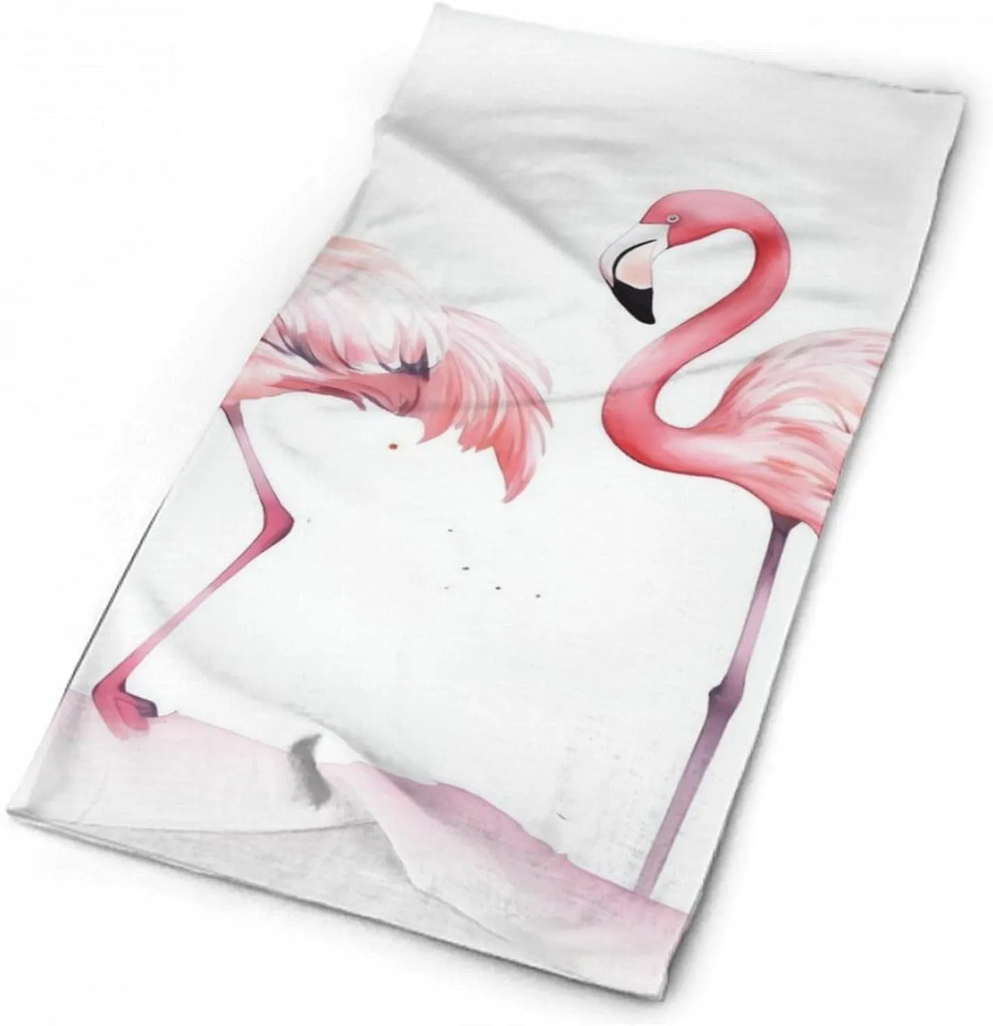 Flamingos Face Mask for Cold Weather Neck Gaiter Scarf Windproof Bandana for Men Women Elastic Balaclava Headbands for Motorcycle Cycling Riding Skiing Party