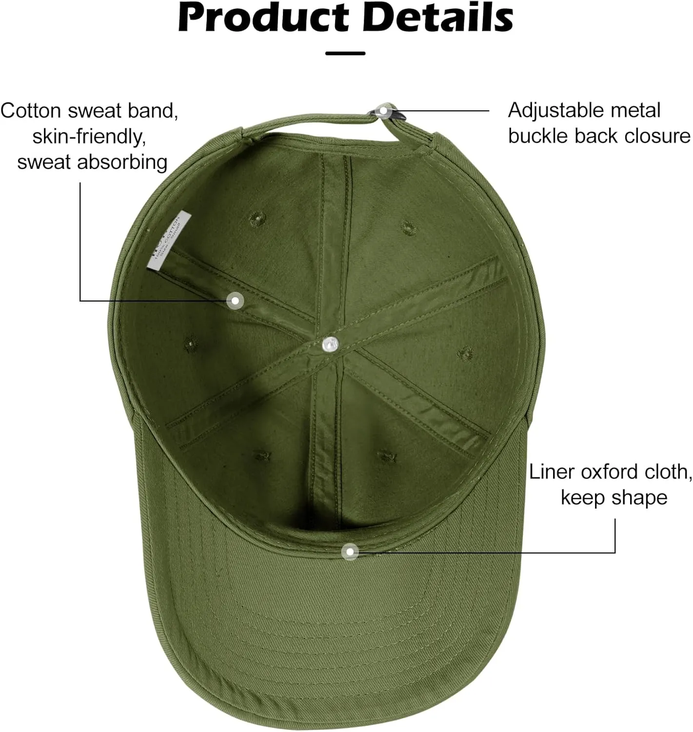LiuSuper Hats for Small Heads Men, Petite Baseball Caps for Women, XXS Adjustable Trucker Hat Dad Hat(21.3"-22.8", 54cm-58cm)
