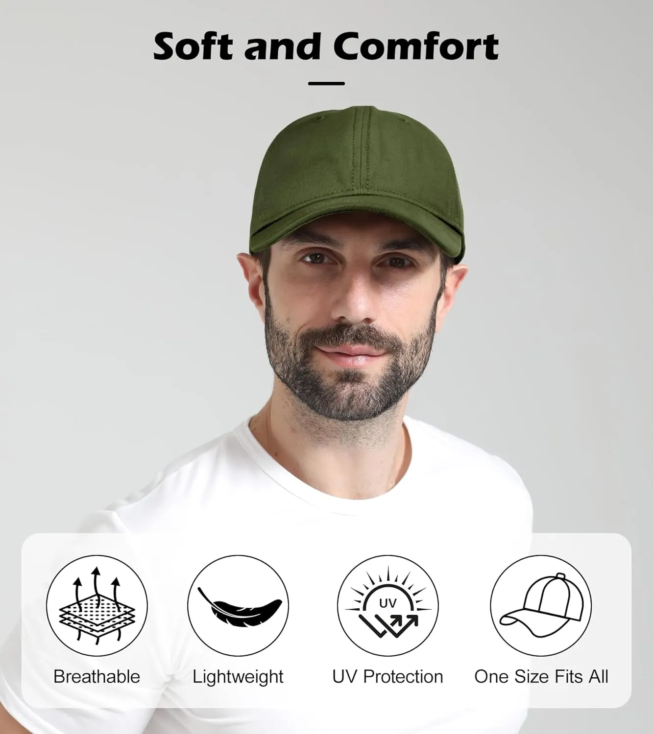 LiuSuper Hats for Small Heads Men, Petite Baseball Caps for Women, XXS Adjustable Trucker Hat Dad Hat(21.3"-22.8", 54cm-58cm)