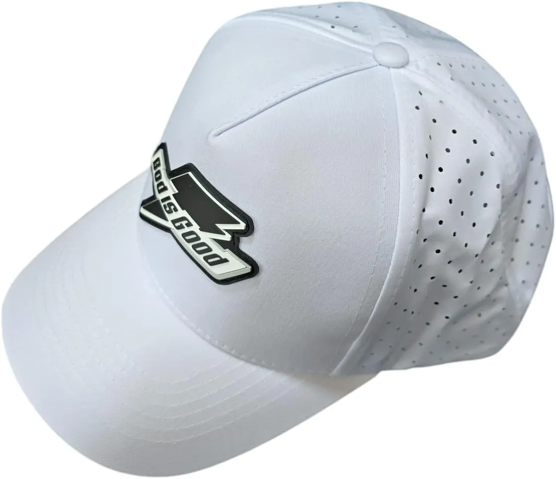 Mens Baseball Caps God is Good Adjustable Rubber Stitched Logo Dad Hat Premium Cotton Hat