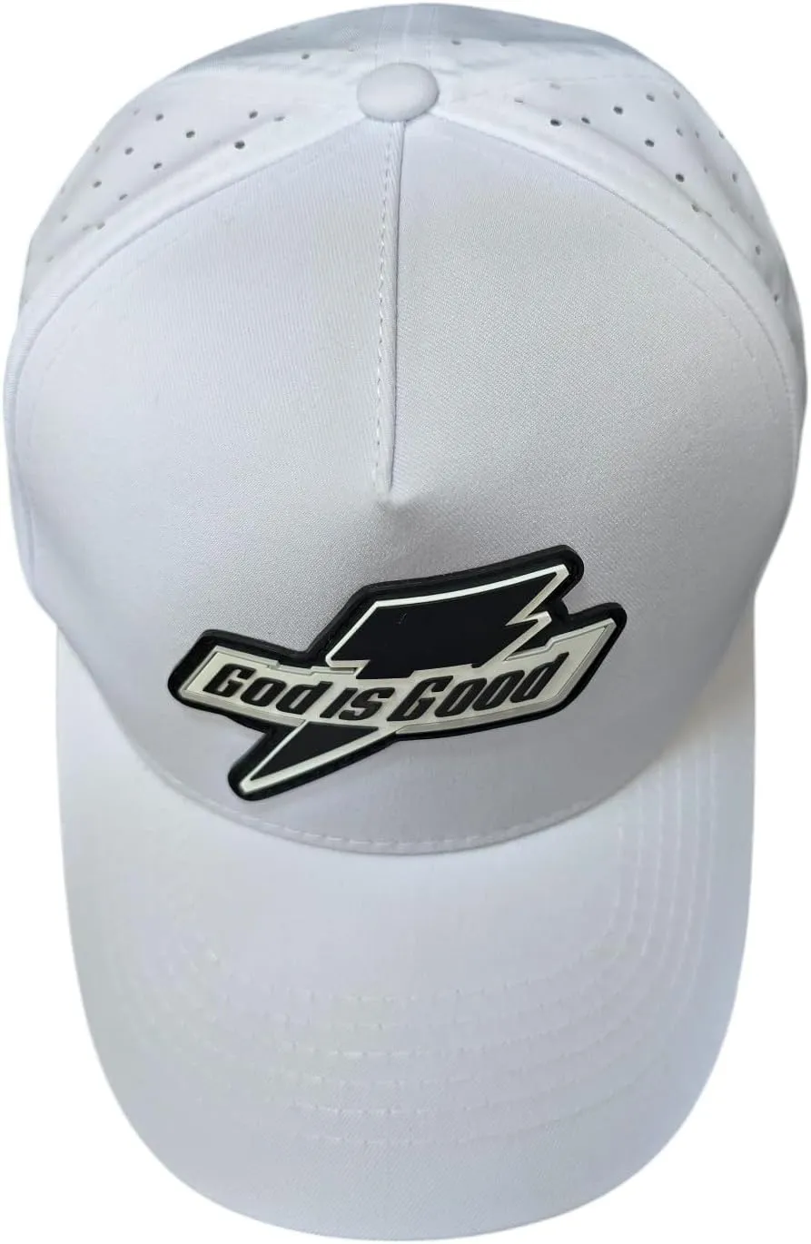 Mens Baseball Caps God is Good Adjustable Rubber Stitched Logo Dad Hat Premium Cotton Hat