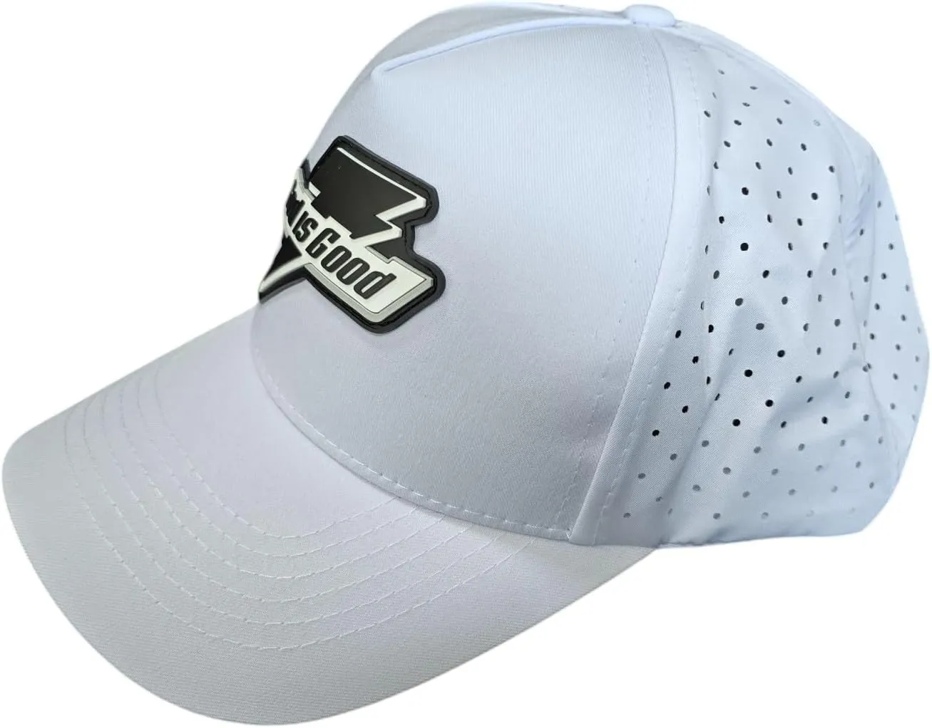 Mens Baseball Caps God is Good Adjustable Rubber Stitched Logo Dad Hat Premium Cotton Hat