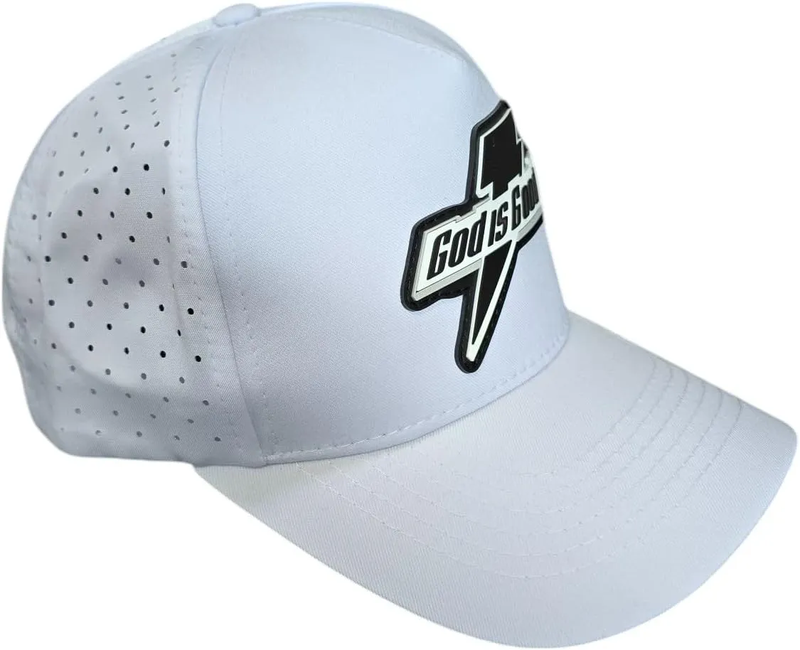 Mens Baseball Caps God is Good Adjustable Rubber Stitched Logo Dad Hat Premium Cotton Hat
