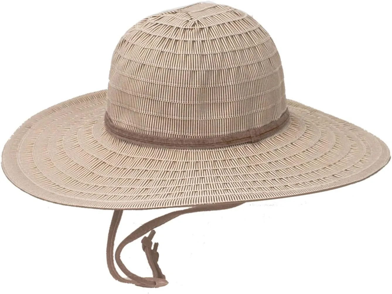 Peter Grimm Women's Francine Resort Packable Sun Hat with Chin Cord