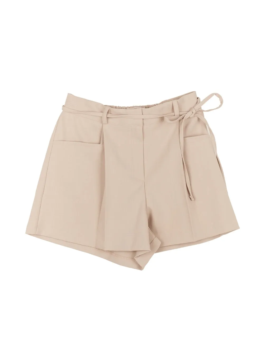 Pintuck Tailored Shorts CA502