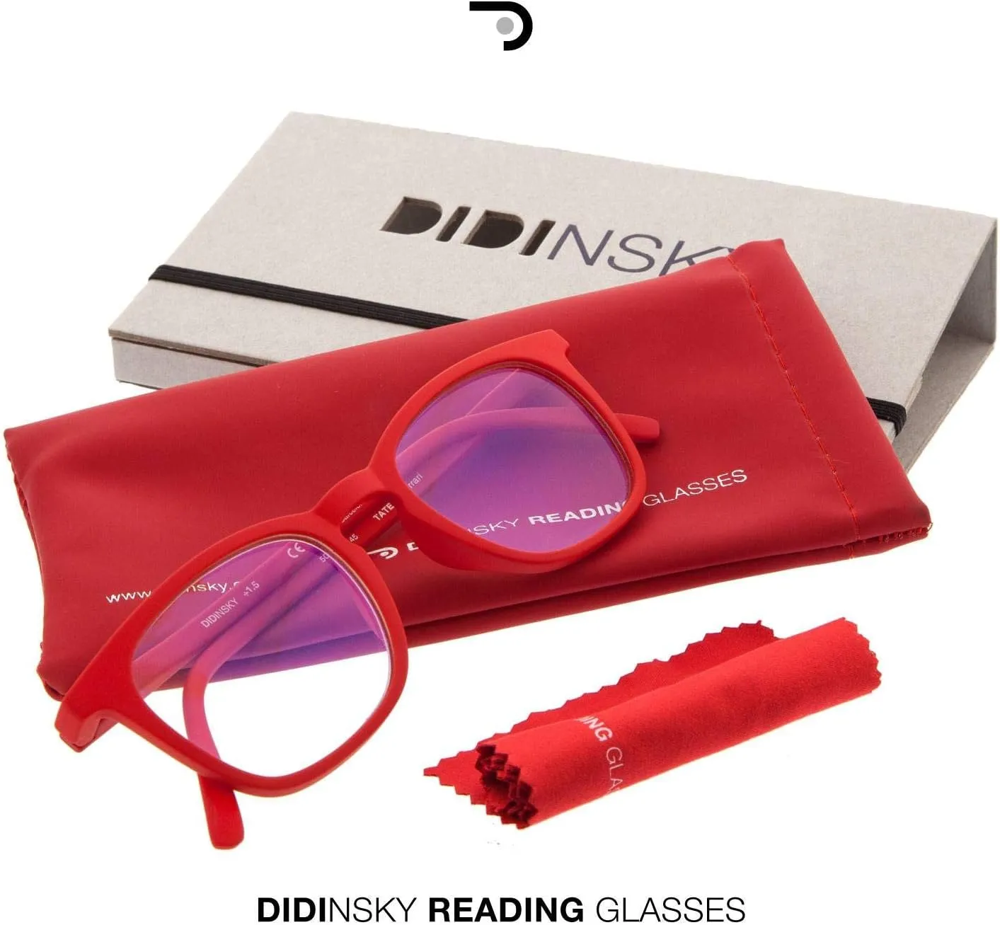 Reading Glasses for Men and Women. Blue Light Blocking Computer Readers. Rubber Touch Flexible Temple and Anti Glare Lenses. Ferrari 0.0 - Tate