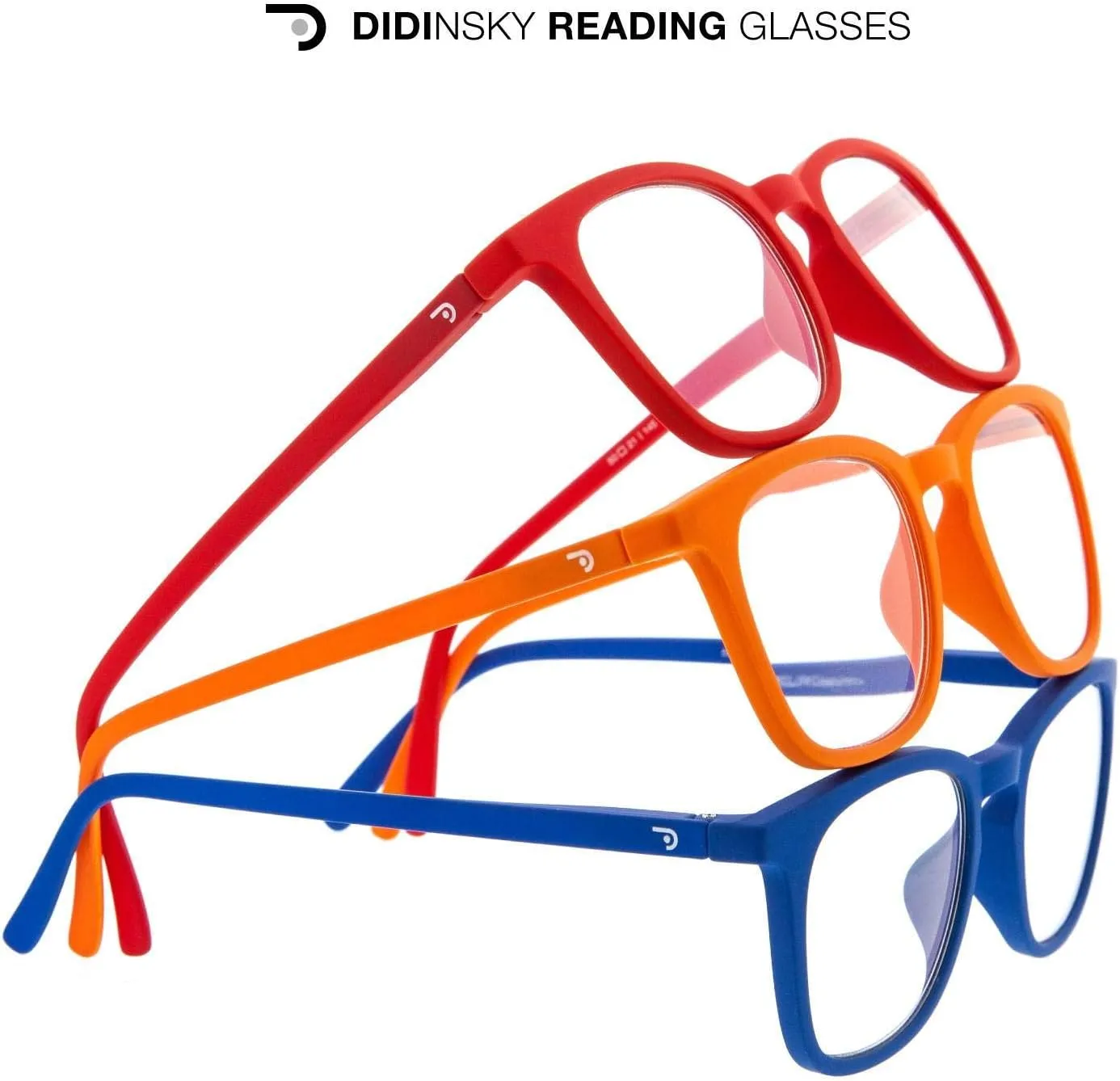 Reading Glasses for Men and Women. Blue Light Blocking Computer Readers. Rubber Touch Flexible Temple and Anti Glare Lenses. Ferrari 0.0 - Tate