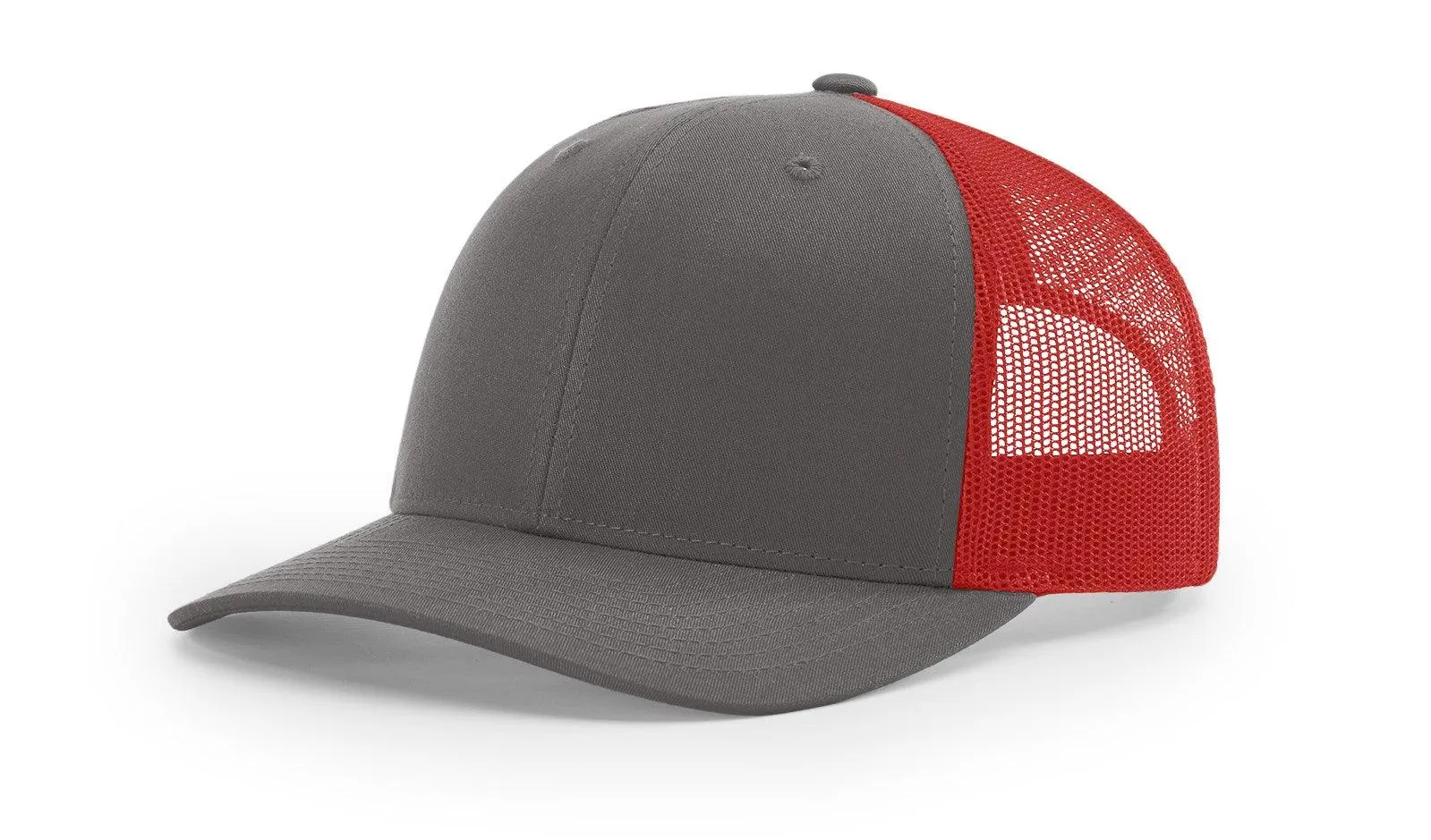 Richardson 115 Trucker Hat Low Profile Snapback 6 Panel Hat Trucker Cap MD/LG
