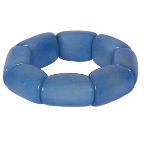 Riverbed Tagua Nut Bracelet in Bluebird Faire Collection