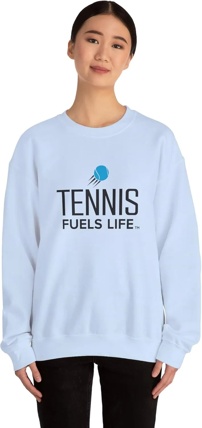 Sleek Tennis Unisex Heavy Blend Crewneck Sweatshirt