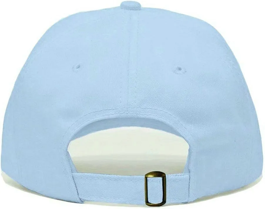 Smiley Face Baseball Hat, Embroidered Dad Cap, Unstructured Soft Cotton, Adjustable Strap Back (Multiple Colors)