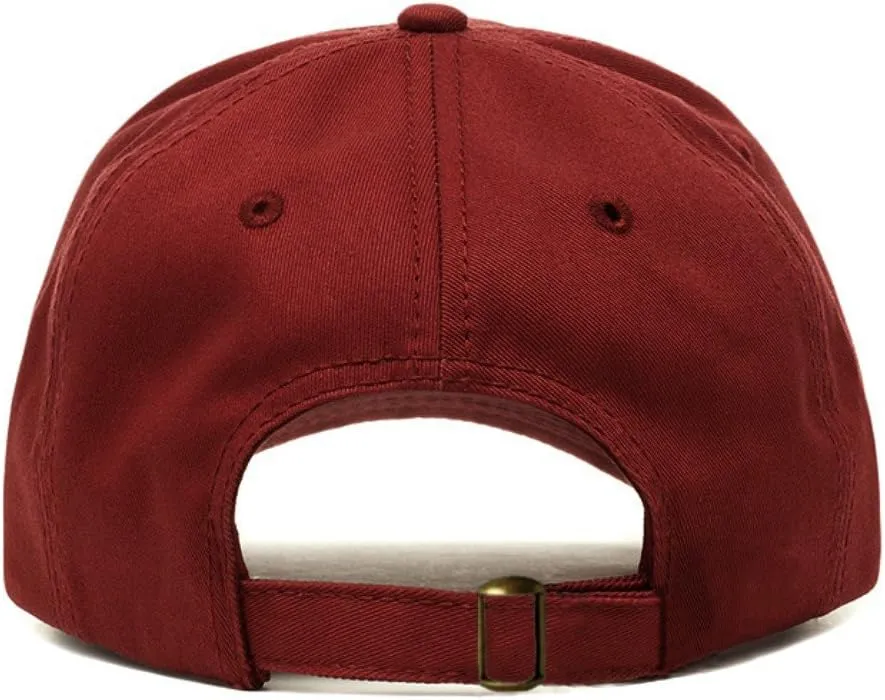 Smiley Face Baseball Hat, Embroidered Dad Cap, Unstructured Soft Cotton, Adjustable Strap Back (Multiple Colors)
