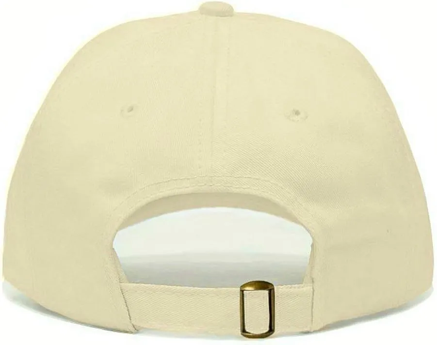 Smiley Face Baseball Hat, Embroidered Dad Cap, Unstructured Soft Cotton, Adjustable Strap Back (Multiple Colors)
