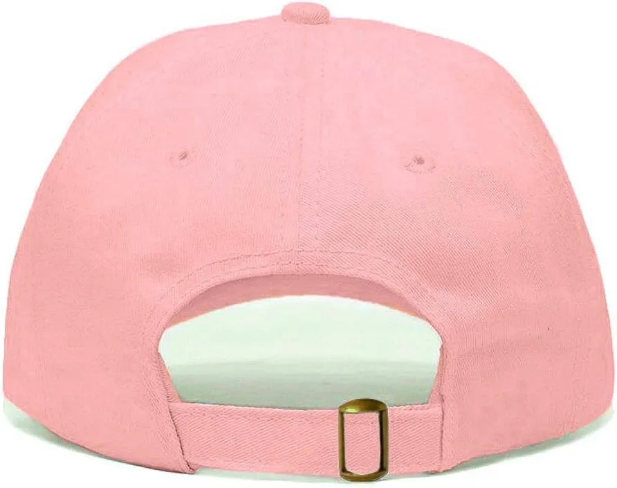 Smiley Face Baseball Hat, Embroidered Dad Cap, Unstructured Soft Cotton, Adjustable Strap Back (Multiple Colors)