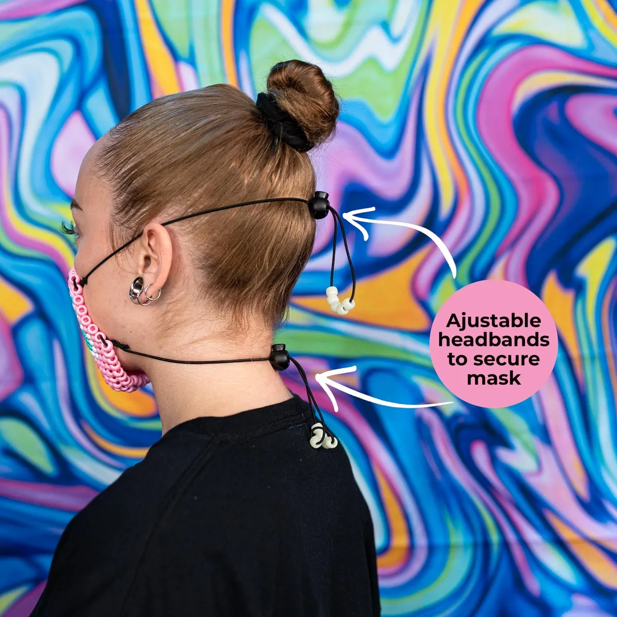 Stardust Full Face Kandi Mask