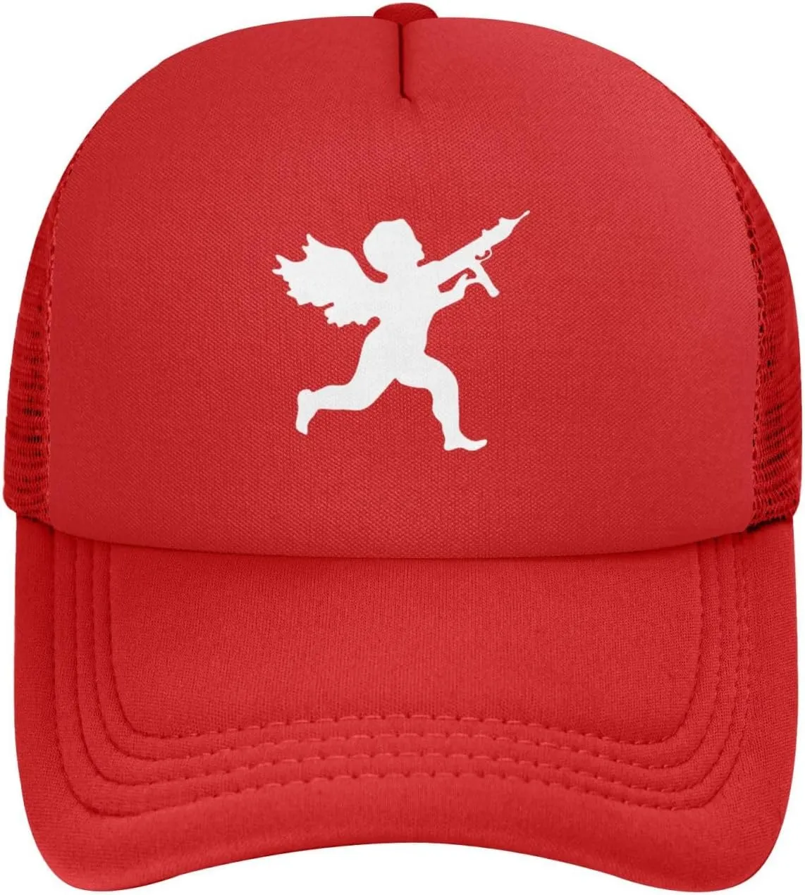 Vanilla Ice Cupid Logo,Baseball Caps Canvas Mesh Back Caps Trucker Caps