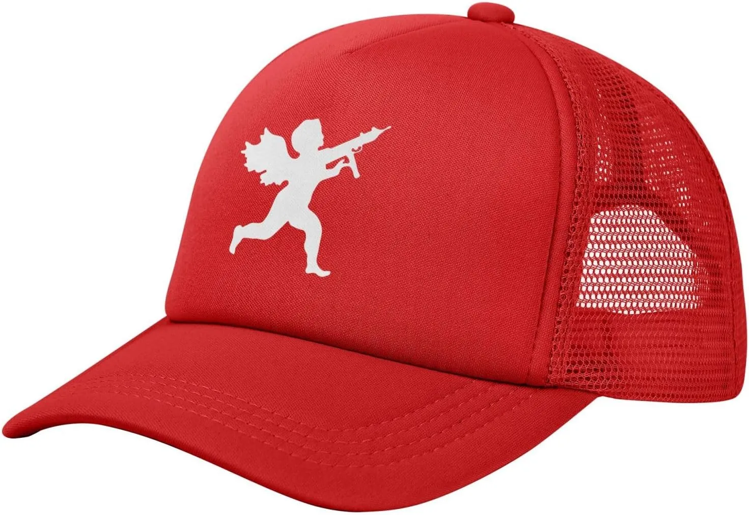 Vanilla Ice Cupid Logo,Baseball Caps Canvas Mesh Back Caps Trucker Caps