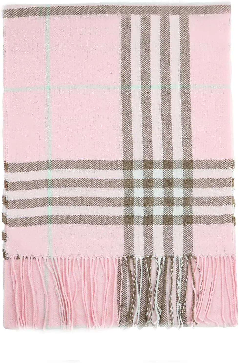 vimate Plaid Scarf for Men Women Super Soft Classic Tartan Checkered Neck Scarves