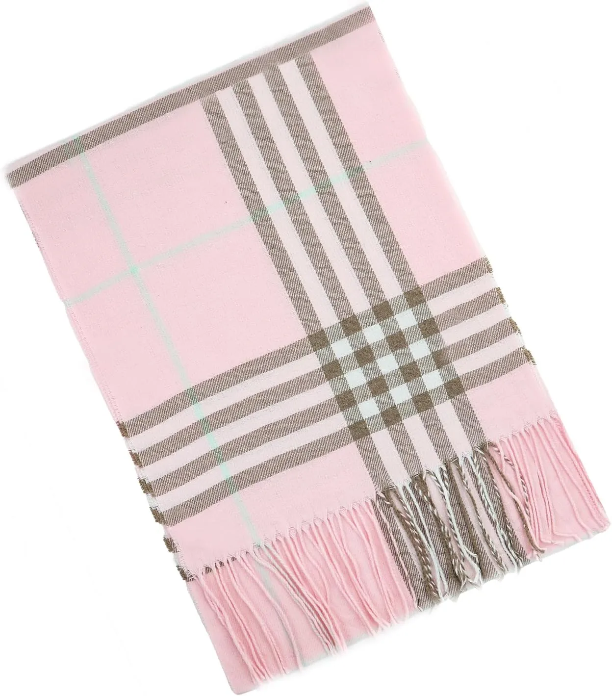 vimate Plaid Scarf for Men Women Super Soft Classic Tartan Checkered Neck Scarves
